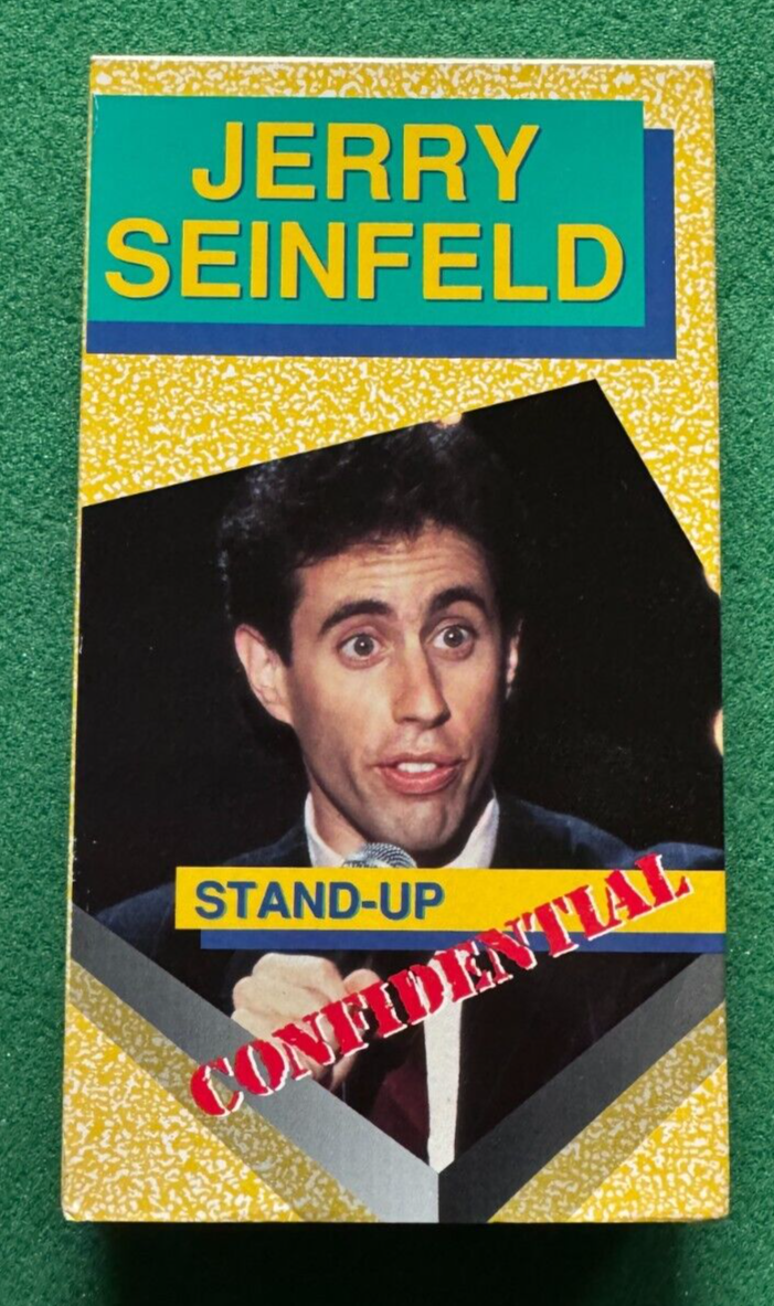 Jerry Seinfeld: Stand-Up Confidential (1987) HBO Comedy VHS + FREE