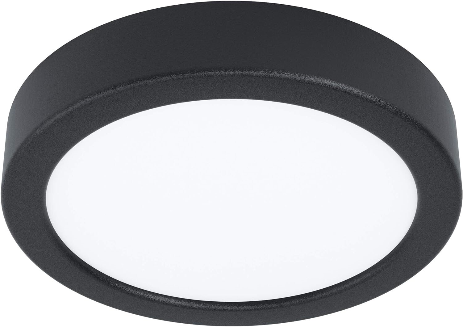 EGLO - PLAFONIERA FUEVA 5 LED IN METALLO NERO 12W NEUTRAL WHITE 160 MM