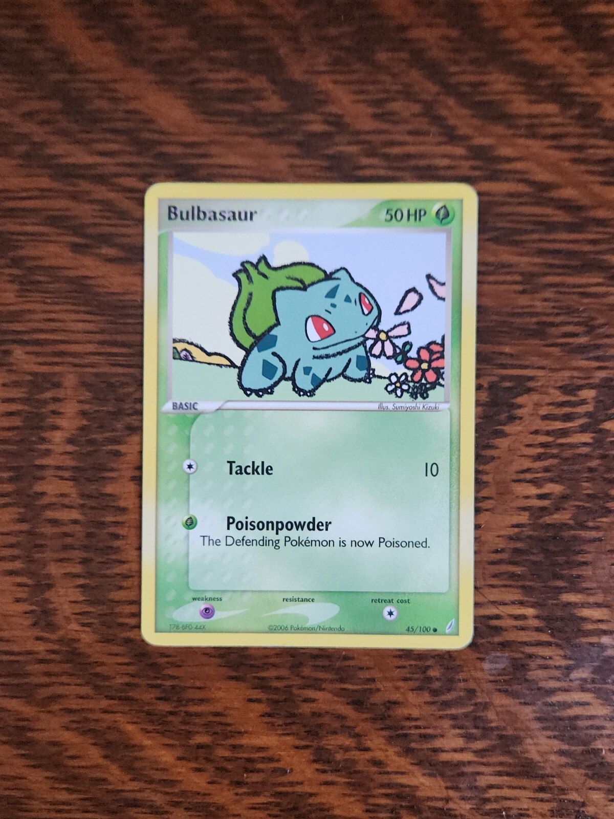 Pokémon TCG Bulbasaur EX Crystal Guardians 45/100 Regular Common