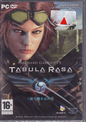 Boîte Collector Tabula Rasa PC (sans Jeu) - Édition Carton FR, Bon état, Parfaite Pour La Collection