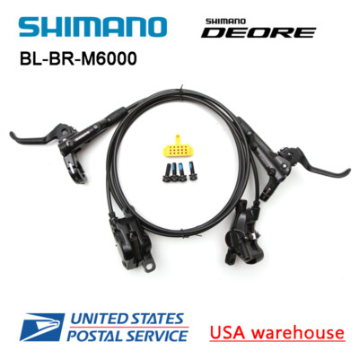 Shimano Deore M6000 MTB Hydraulic Disc Brake Set Front /& Rear
