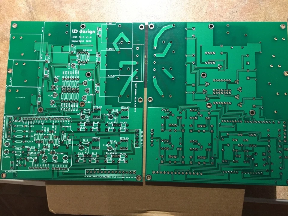 Arduino leonardo compatible, custom shield PCB for HVAC systems - Image 2 of 2