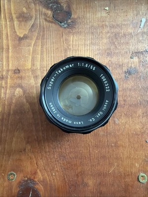 Asahi Pentax Super Takumar 55mm F/1.8 MF Lens for M42 US Seller
