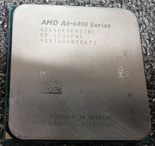 AMD A6-6400 4.1GHz BOOST 2 Core Socket FM2 CPU AD640BOKA23HL INT RADEON GRAPHICS