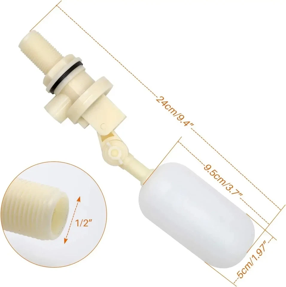 Caravan Mains Water Float Valve Assembly For Aquaroll Aquaruis Rolly Poly UK - Image 4 of 4