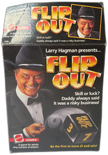 Larry Hagman Presents Flip Out Mattel Board Game 1985 Complete