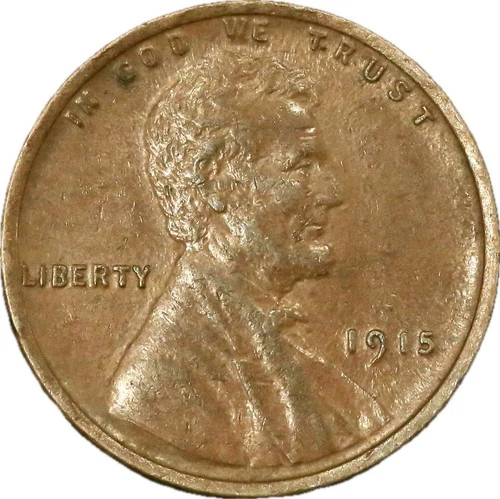 1915-P Lincoln Cent - TOUGHER DATE - AU Condition - BN - D44
