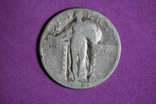 Estate Find 1929 S Standing Liberty Quarter!!  #K58903
