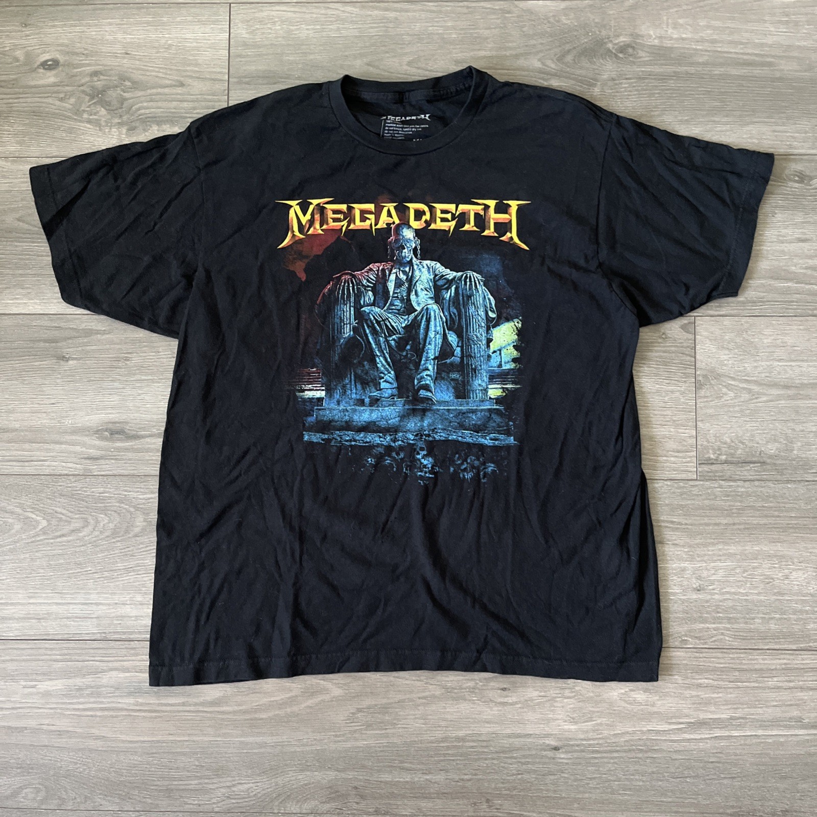 Megadeth Destroy All Enemies Mens XL T Shirt Black Short Sleeve