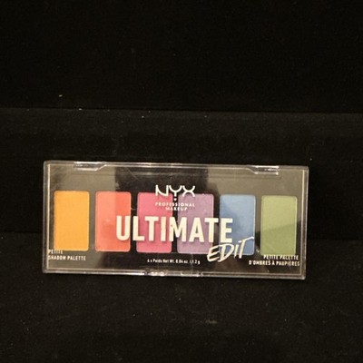 NYX PROFESSIONAL MAKEUP Ultimate Edit Mini Eyeshadow Palette,  Brights