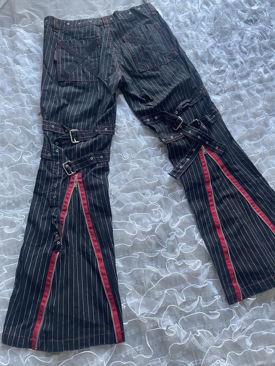 90s00s パンクTripp NYC コットンライダースジャケットジップ欠損 s-l1200.jpg