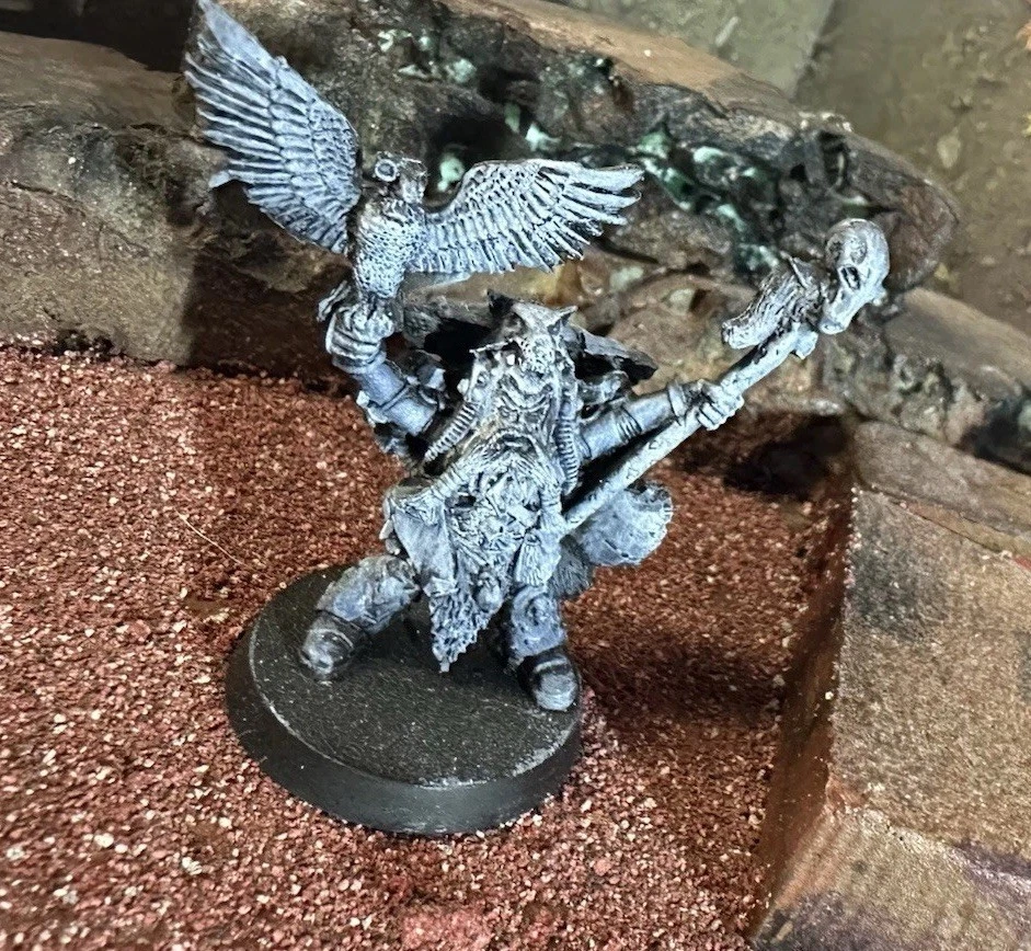 Warhammer 40K Space Wolves Njal Stormcaller Plastic - Image 2 of 4