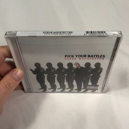 Steve Hofstetter - Pick Your Battles - CD - NEU & SEALED - SELTEN - Only1onEbay!