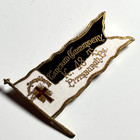 Antique Enamel Lapel Pin Tancred Commandery No 48 Knights Templar (#1) — photo 2