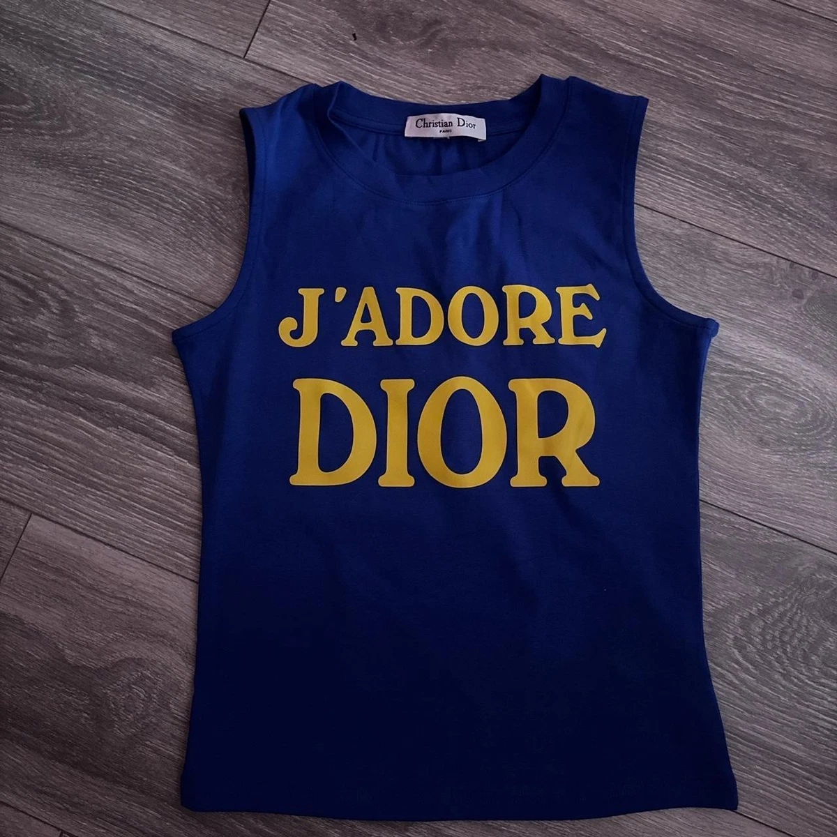 Dior Cotton Tank Tops for Women for sale | eBay