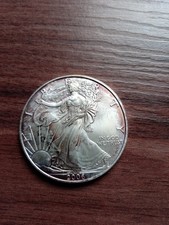 USA Jahressatz 2005 mit 1 Dollar Silber Unze in Stempelglanz (109634)