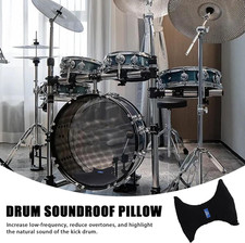 Bass Drum Muffling Pillow for 18-20 Inches Bass Drum Dampening Pillow Mufflin...