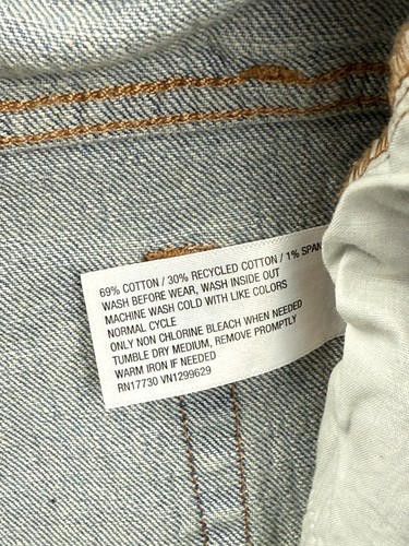 Art Class Girl's Size XL (14) Mid Rise Denim Shorts Light Wash - Picture 7 of 8
