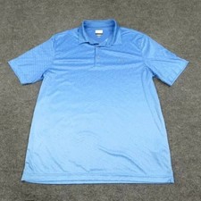 Greg Norman Polo Shirt Mens Large Golf 100% P...