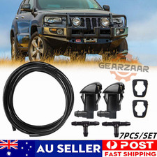 For Jeep Grand Cherokee 11-17 Windscreen Wiper Washer Spray Jet Nozzle Hose Kit