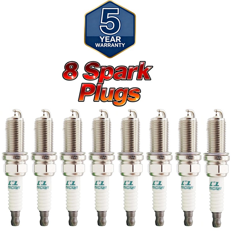 Set of 8 IKH16TT/4703 Iridium TT Spark Plugs Denso For Dodge Jeep Kia 4703