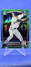 2025 Bowman Draft Chrome 1st Xavier Neyens True Green Refractor # 40/99 Astros