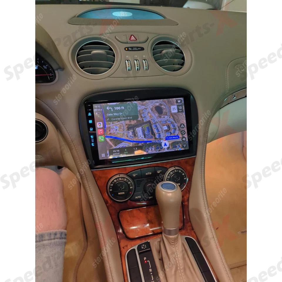 For Mercedes-Benz SL63 SL65 AMG 2009-2012 Android 13 Carplay Car Stereo Radio BT Foto 3 de 4