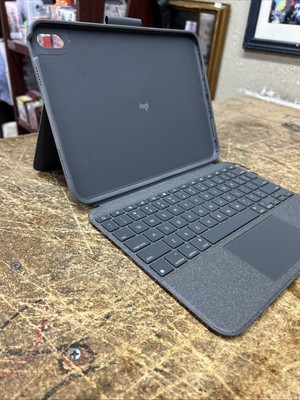 Logitech Combo Touch 820-010740 iPad (7th, 8th, 9th Gen) Keyboard Case  #YU0081