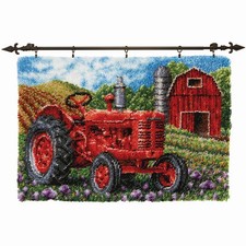 Herrschners  Fields of Nostalgia Latch Hook Kit