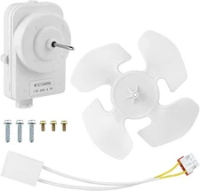 Condenser Fan Motor Kit Replaces WP2188874 udqr107w3 AP4318657 PS1957 W10124096