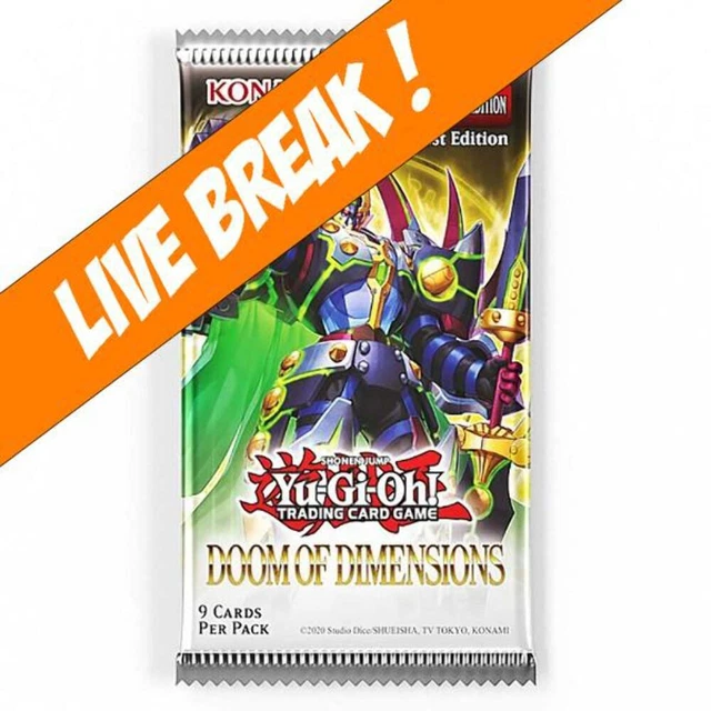 [ Live Break ] Yu-Gi-Oh! - Doom of Dimensions Booster Pack