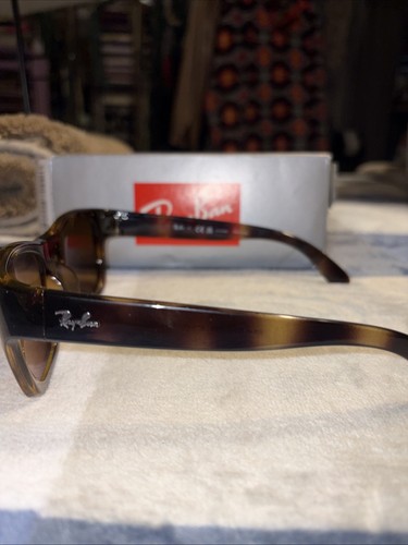 Ray-Ban RB4194 710 Sonnenbrille braune Gläser mit Farbverlauf - Bild 11 von 12
