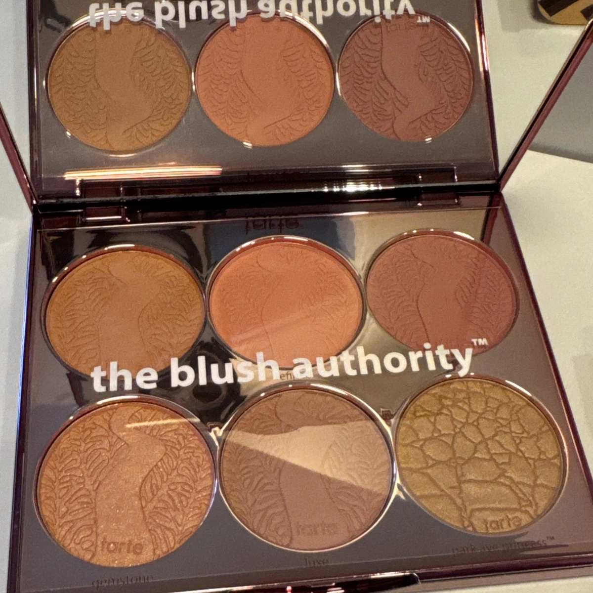 Tarte Precious Gems Amazonian Clay Cheek Blush Bronzer Palette LTD Holiday Ed.