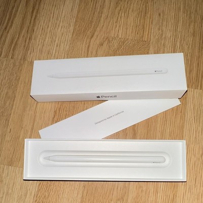 Apple Pencil (2nd Gen) White Stylus, Bluetooth Magnetic, MU8F2AM/A, iPad
