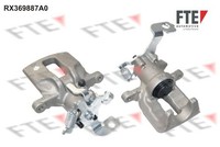 FTE Bremssattel Bremszange Hinten Links FüR Toyota Auris _E18_ _E15_