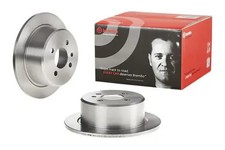 2x Brake disc solid 08.9504.10 BREMBO for BMW 3 3 Touring