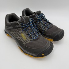 KEEN Low Hiking Shoes Gray Mesh Trail Walkers Men Size 10
