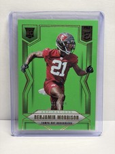2025 Panini Donruss Elite Red Benjamin Morrison RC #167 /99 Buccaneers