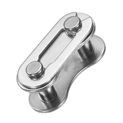 Bicycle Missing Link Half-Link Reusable Steel Bike Chain Link Silver