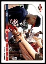 Fred McGriff 1996 Score #84 Atlanta Braves MLB READ FREE SHIPPING AutographDen