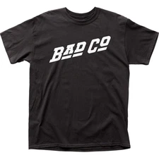 Bad Company Logo Men’s T-Shirt – Classic Rock Band Tee | Black Unisex Size S-3XL