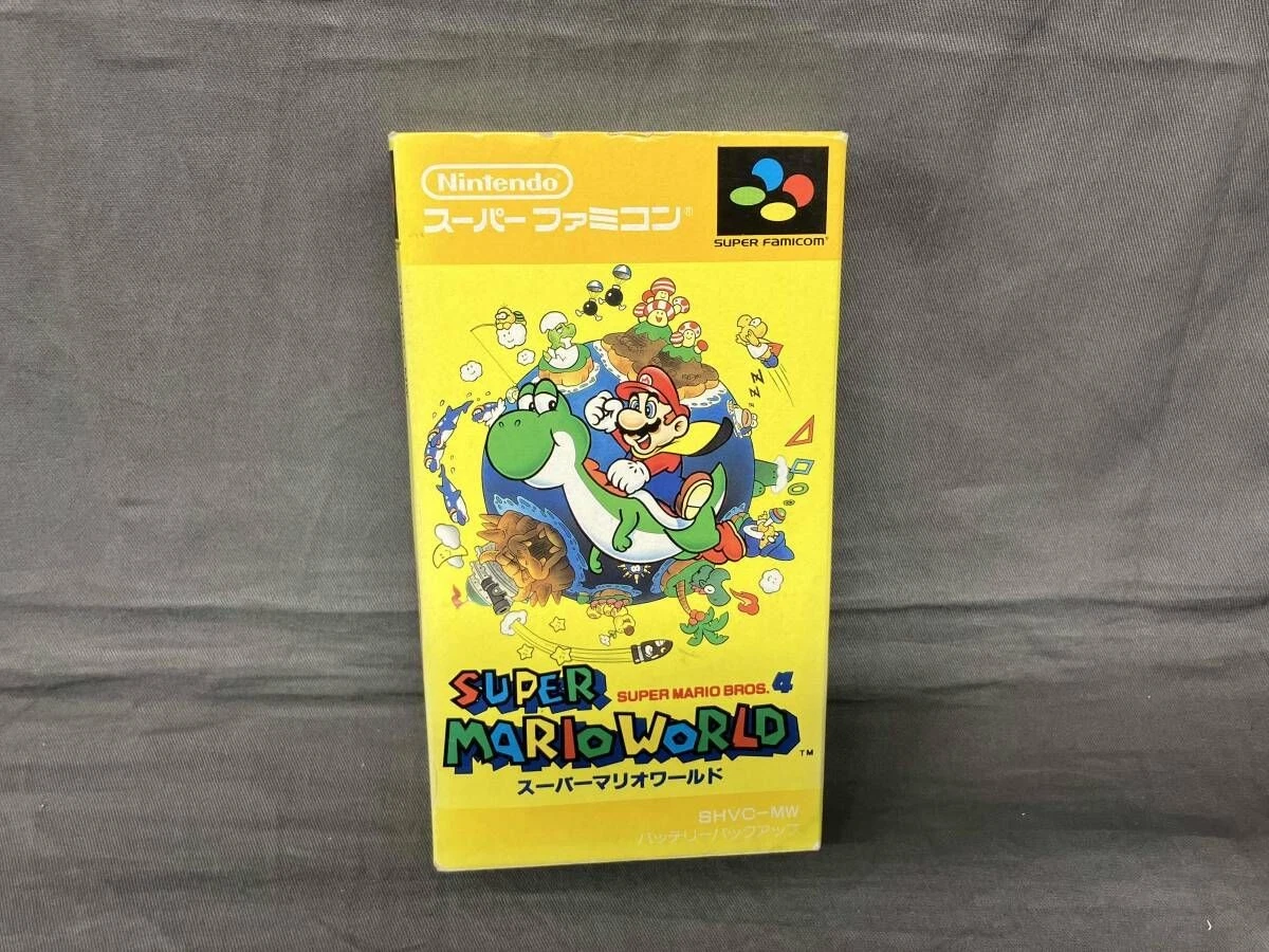 Видеоигры Nintendo SNES NTSC-J (Япония) Super Mario World