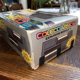 Vtg ColecoVision Console & Expansion Module #1 Untested Gaming Systems Box &&hellip;