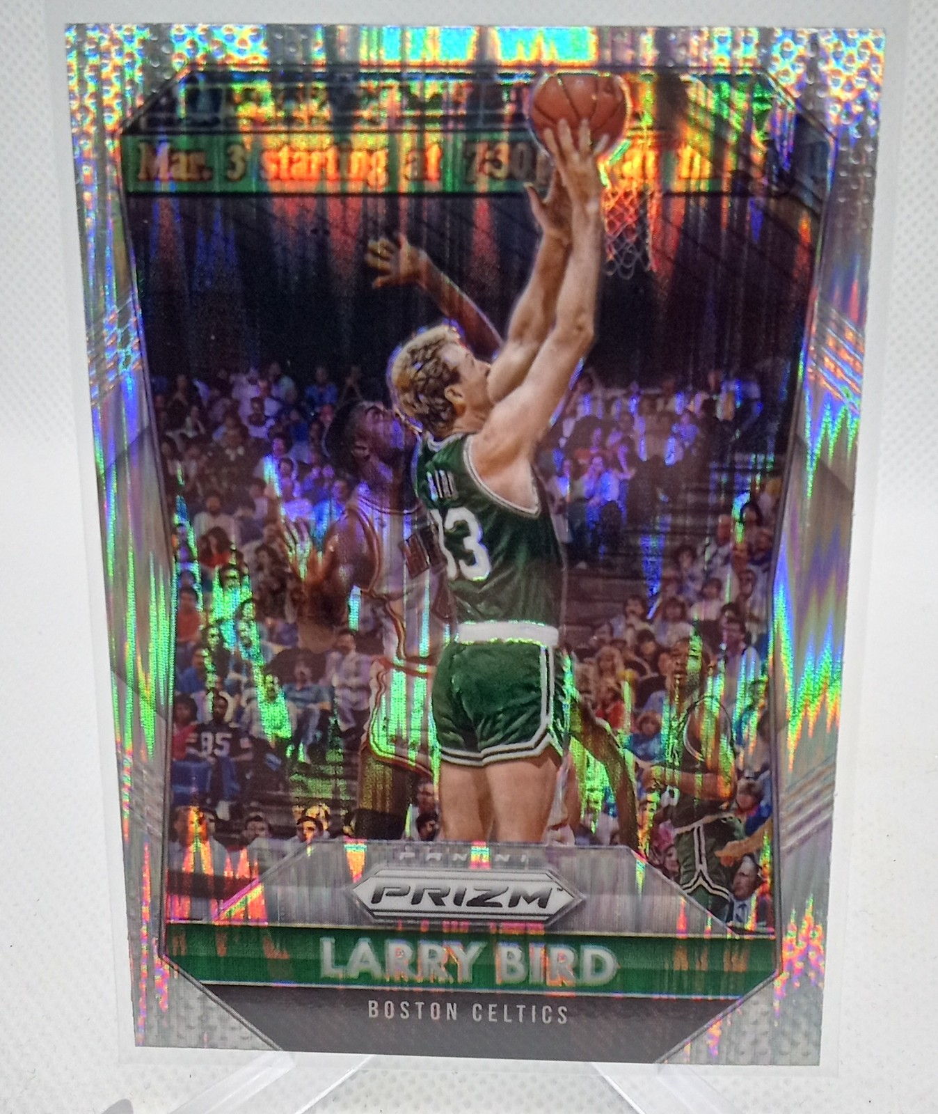 2015-16 Panini Prizm #261 Larry Bird Flash Prizms