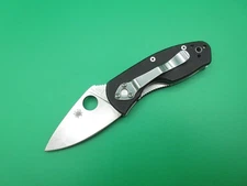 Spyderco Ambitious Liner Lock Plain Edge Folding Pocket Knife #2