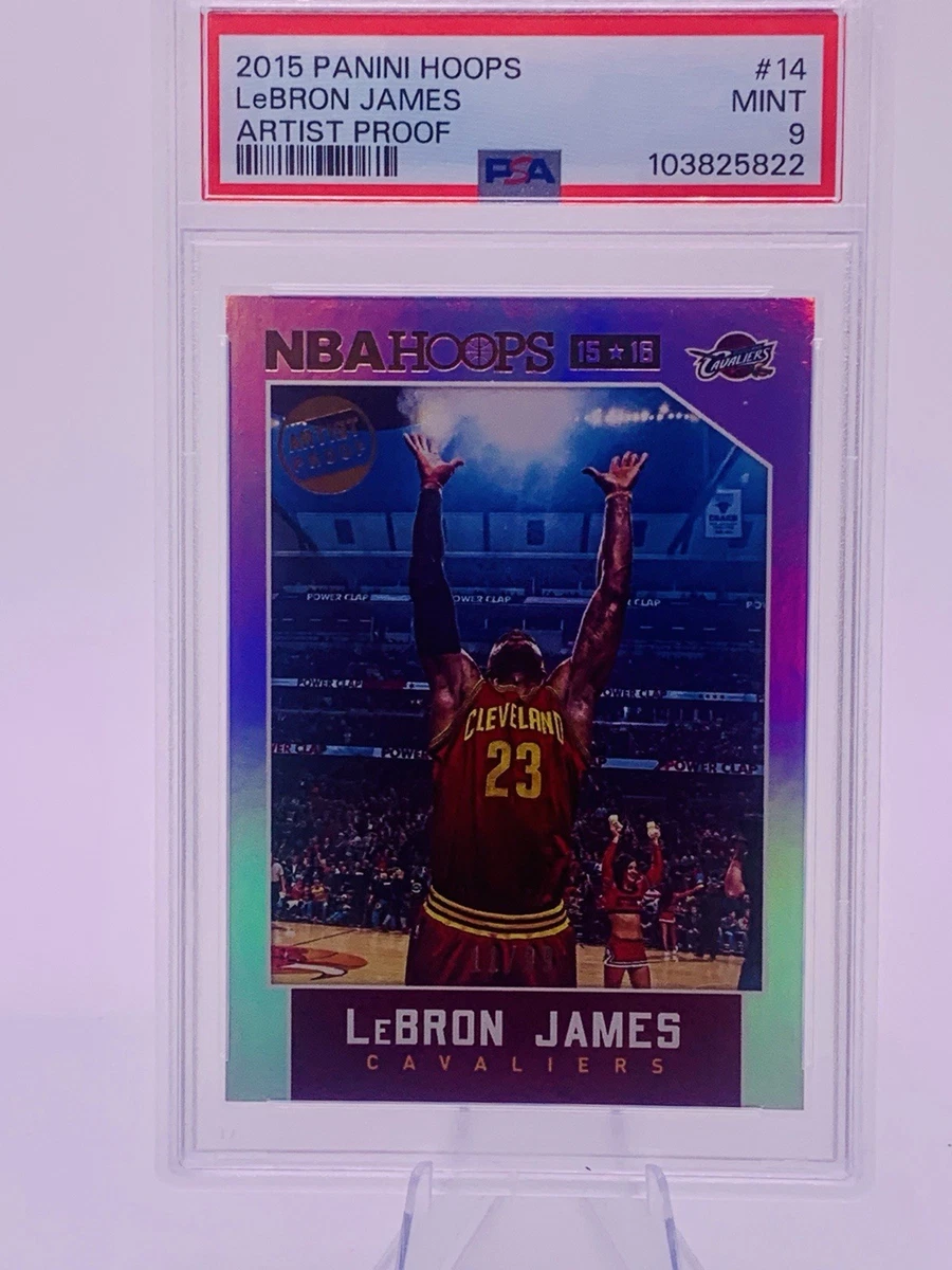 2015-16 Panini NBA Hoops - LeBron James #14 for sale | eBay