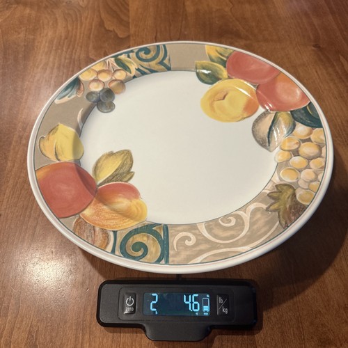 Mikasa Orchard Odyssey CAB04 (1) 12" Chop Plate (Round Platter) Stoneware•NICE• - Picture 15 of 15