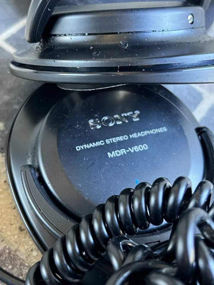 Sony MDR-V600 студийный монитор наушники OEM плохие подушечки - * читать * - Изображение 2 из 4