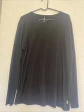 Men’s Free Country  Microtech Heat Base Layer Top Size XL Black