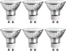MR16 GU10 Wax Warmer Light Bulb 6 Pack 120V 50W Warm White